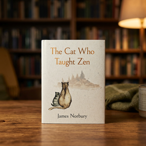 The Cat Who Taught Zen By James Norbury Hardcover <b>Book</b> Inspirational Animal Story & Life Lessons <b>Book</b> - Product Image 1