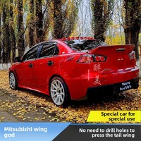 Aile arrière de remplacement pour Mitsubishi Lancer Evolution - Aile arrière sans perçage - Rocket Rabbit Auto Mod