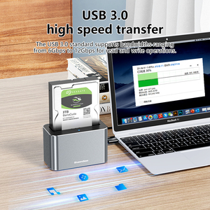 Док-станция для жесткого диска SSD Type-C USB-C 2,5 3,5 <span class=keywords><strong>SATA</strong></span> HDD/SSD док-станция для 2,5/3,5 дюймов - Product Image 4
