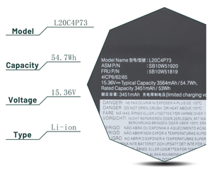 L20C4P73 L20C4P73 L20M4P73 L20C3P72 L20M3P72 Laptop pil değiştirme için Lenovo ThinkPad X13 Gen 2 Gen <span class=keywords><strong>3</strong></span> <span class=keywords><strong>2nd</strong></span> 3rd serisi - Product Image 2