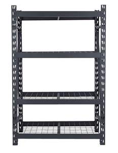 Estantería Metálica Resistente de 4 Niveles para Almacenamiento <span class=keywords><strong>en</strong></span> el Hogar, Estantería para Paletas |   Herramientas para el Hogar - Product Image 5