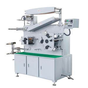 Tốc độ cao 3 màu + 1 màu flexography Máy in đa màu polyester satin nhãn flexo máy in - Product Image 1