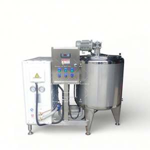 Cuve de refroidissement laitière Ace, Mélangeur de beurre, Cuve à lait, Broyeur à colloïdes, Pasteurisateur, Cuiseur à mozzarella, Étireuse, Cuve à fromage - Product Image 2