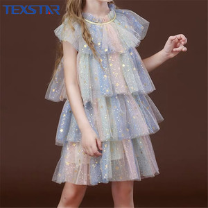 <strong>Rainbow</strong> Tulle Colorful Printed Ombre Gradient Warp Knit 20D 100% Polyester Lightweight Fabric for Girls <strong>Wedding</strong> <strong>Dresses</strong> - Product Image 6