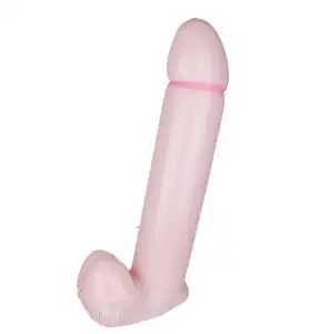 Eco-friendly grande novità 90cm gonfiabile durevole plastica Pvc Blow Up Willy pene aria Cocking Hen Party Toy