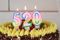 Bougie d'anniversaire colorée, décoration de gâteau, fournitures de fête d'anniversaire, cire de paraffine, bougies porte-bonheur