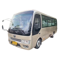 Meilleure vente Youtong Bus diesel d'occasion 27 places RHD Moteur avant Transmission manuelle Coach Direction RHD"