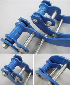 NAVARA NP300 D40 Kits de levage PICKUP 2 pouces Heavy Duty Extended Greasable Shackles Kits de levage de suspension arrière - Product Image 2