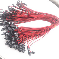 Câble de commutation électrique, pour ordinateurs PC, bouton-poussoir pour réinitialisation automatique, 50cm de Long, bouton-poussoir SW