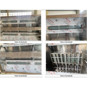 <span class=keywords><strong>Campana</strong></span> de <span class=keywords><strong>cocina</strong></span> comercial Gama de islas de acero inoxidable <span class=keywords><strong>con</strong></span> <span class=keywords><strong>filtro</strong></span> deflector de aire fresco <span class=keywords><strong>Campana</strong></span> de dosel de escape ventilada para fábrica de alimentos - Product Image 3