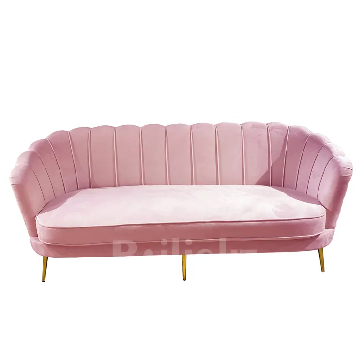 Divano romantico rosa della fase di nozze della mobilia dei sedili di amore in vendita