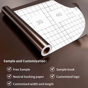 Venta al por mayor moderno PVC vinilo gris metálico papel de pared impermeable Peel Stick pegatina para Cocina Oficina edificio Baño-ignífugo - Product Image 3