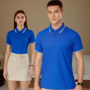 190gsm 100% fibra iónica de hielo Unisex para Polos logotipo personalizado impreso digitalmente ropa de trabajo transpirable camisas de cultura - Product Image 3