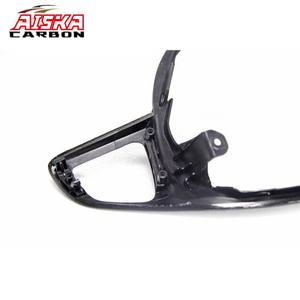 Garniture de volant en fibre de carbone AISKA pour Mercedes-Benz W205 C63 W176 A45 W213 E63 W117 C117 CLA45 CLS63 GLA45 AMG 2015+ - Product Image 6