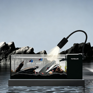 Aquarium Écologique Ultra-Clair Native Stream - Filtre Latéral Personnalisé pour Salon - Product Image 5