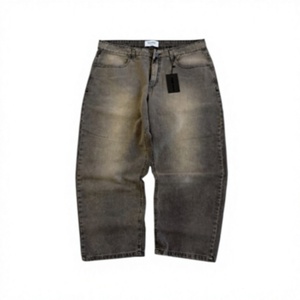 Pantalon de jogging droit léger pour homme GENERSA SPORTS, style hip-hop automne, coupe droite, délavage enzymatique, extensible, haute qualité - Product Image 1
