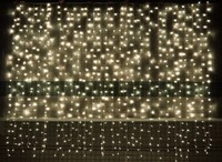 Rideau lumineux LED RGB 220V pour la Saint-Valentin, 3x3m, avec indice de protection IP44 pour décorations intérieures et extérieures