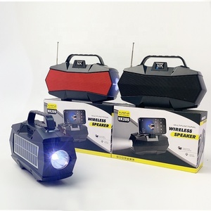 Radio portable NK209 AM FM SW, <span class=keywords><strong>meilleur</strong></span> récepteur radio mondial, haut-parleur Bluetooth avec panneau solaire, lampe torche et lumière LED - Product Image 5