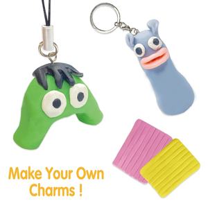 Abalorios de <span class=keywords><strong>arcilla</strong></span> polimérica para <span class=keywords><strong>hornear</strong></span>, kit artesanal de <span class=keywords><strong>arcilla</strong></span> polimérica para <span class=keywords><strong>hornear</strong></span>, llaveros colgantes - Product Image 4