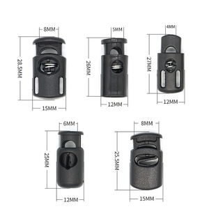 Nhựa POM ABS mùa xuân chuyển đổi cuối dây khóa Stopper cho du lịch Ba lô phụ kiện quần áo - Product Image 1