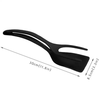 2 en 1 retourneurs d'œufs frits antiadhésifs, spatule à poignée et à rabat pour pain grillé, ustensiles de cuisine, outil de cuisson, accessoires de cuisine