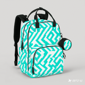 Bolsa de pañales de bebé con estampado personalizado de muestra gratis, mochila para mamá, bolsa de pañales de viaje de gran capacidad para maternidad, bolsa de bebé para mamá - Product Image 2