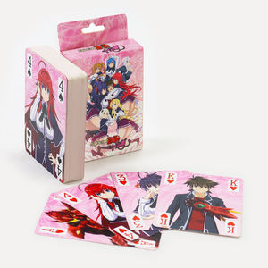 <span class=keywords><strong>Cartas</strong></span> de Juego con Diseño Personalizado de Chicas de Anime Japonés, Estilo Encantador, Impresión de Alta Calidad para Venta en Supermercados - Product Image 5
