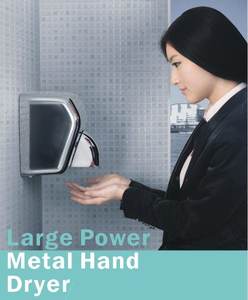 KUAIERTE-Secador <span class=keywords><strong>de</strong></span> manos ultrarrápido, sensor automático sin contacto, <span class=keywords><strong>de</strong></span> acero inoxidable, <span class=keywords><strong>de</strong></span> alta velocidad, Excel Eco, para baños comerciales - Product Image 6