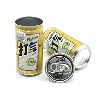 Canette en aluminium vide imprimée à ouverture facile pour boissons énergisantes, bières et sodas, sans BPA, 250ml, 355ml, 473ml, 12oz, à prix abordable