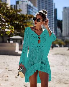 <span class=keywords><strong>Robe</strong></span> résille Crochet dissimulation <span class=keywords><strong>maillot</strong></span> de bain <span class=keywords><strong>maillot</strong></span> de bain <span class=keywords><strong>robe</strong></span> de plage couvrir 2025 Sexy Bikini maillots de bain plage couverture Ups pour les femmes - Product Image 3