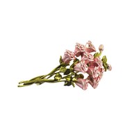 Pin Kerah Bunga Romantis Modis, Bros Buket Mawar Elegan nan Indah, Perhiasan Baja Tahan Karat Gaya Pedesaan yang Chic, Grosir