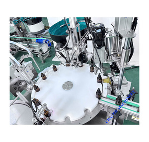 Thủy tinh tự động ống nhỏ giọt MCT dầu Glycerin tăng trưởng tóc Tonic điền đóng nắp ghi nhãn dây chuyền sản xuất - Product Image 2