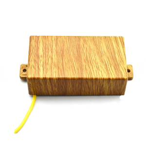 Micros Humbucker fermés à capot en bois pour <span class=keywords><strong>guitare</strong></span> électrique LP, micros double bobine pour manche et pont, pièces de rechange pour <span class=keywords><strong>guitare</strong></span> LP - Product Image 1