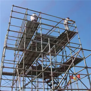 ADTO Hot Dipped Galvanized Andamios System Ringlock Scaffolding For Building