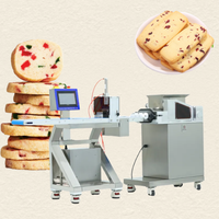 Machine de découpe de biscuits glacière aux canneberges Machine d'extrudeuse de barre d'énergie Trancheuse à chocolat Machines à biscuits pour les entreprises