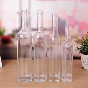 Toptan fiyat 500ml 750ml şarap likör şişesi ile kap