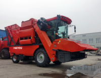 Moissonneuse-batteuse automatique à 4 rangs pour maïs et ensilage