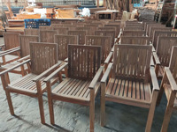 Table et chaises de bistrot rustiques modernes Lifepursue pour l'intérieur et l'extérieur
