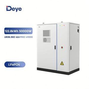 Deye GE-F120-2H2 อินเวอร์เตอร์ไฮบริด ESS แบบ All-in-One แรงดันสูง 30kw 40kw 50kw พร้อมแบตเตอรี่ลิเธียม 60kwh 120kwh 500-700V - Product Image 1