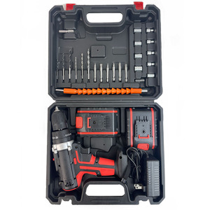 Công suất cao sạc lithium khoan điện Hai tốc độ 10mm nhà tuốc nơ vít Công cụ kit tác động khoan công cụ điện - Product Image 5