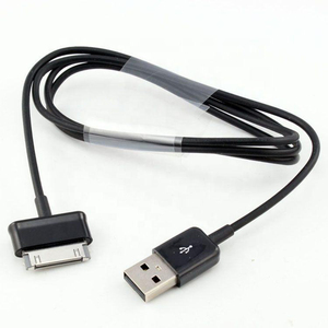 Câble de charge USB de <span class=keywords><strong>3</strong></span> pieds pour Samsung <span class=keywords><strong>Galaxy</strong></span> <span class=keywords><strong>Tab</strong></span> 2 <span class=keywords><strong>3</strong></span> N8000 P7510 P7500 P6200 P1000 P3100, noir - Product Image 1