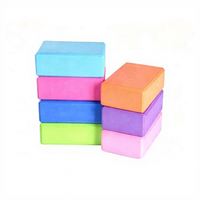 Hoge kwaliteit groothandel EVA yogablok 120/180/200g antislip compressie schokabsorptie blok voor Pilates gym thuis training