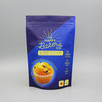 Sachet latéral personnalisé en aluminium et plastique pour emballage de miel, thé, café, lait en poudre
