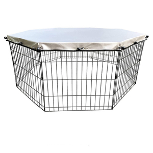 Couvercle anti-pluie solaire offrant ombre et sécurité pour l'extérieur et l'intérieur du parc d'exercice pour animaux de compagnie - Product Image 2