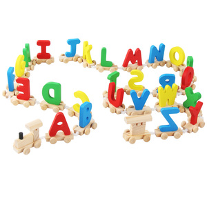 Set di Blocchi Multifunzione per l'Apprendimento dei Colori, Trenino con 26 Lettere per Bambini Autistici, Giocattoli all'Ingrosso per Ragazzi e Ragazze - Product Image 3