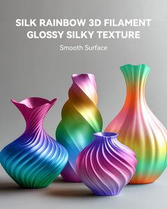 เส้นพลาสติกสำหรับพิมพ์ 3 มิติ PLA ซิลค์ สีเดียว สีคู่ สีสามสี 1 กก./3 กก. พิมพ์ความเร็วสูง ขึ้นรูปได้ - Product Image 3