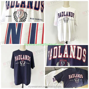 Camisetas de Algodón Grueso para Hombre, 260 Gramos, Camisetas de Algodón con Impresión de Logotipo Personalizado, Diseño Impreso, Camisetas para Hombre al por Mayor - Product Image 5