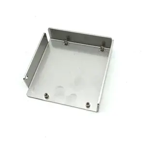 sheet metal fabrication laser cutting parts processing stainless steel enclosure