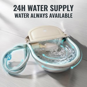 <span class=keywords><strong>Bebedero</strong></span> Automático para Caballos Shengxiang WB-1, Válvula de Flotador de Acero Inoxidable 304, Recarga Automática para Establos y Ganado - Product Image 2