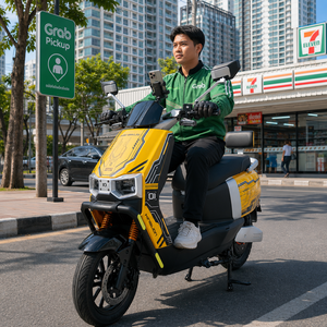 Batería de Litio de 60V 30Ah para Motocicleta, Motor sin Escobillas de 1500W para Distribuidores de Transporte Personal en el Sudeste Asiático, Suministro B2B - Product Image 4